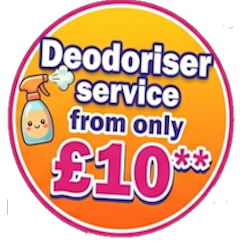 Deodoriser service from only £10