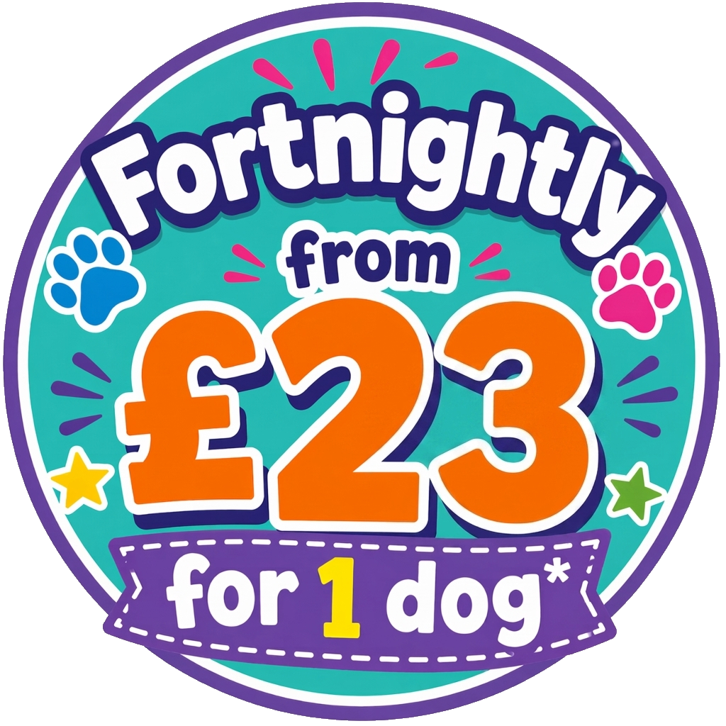 Fortnightly from £23 for 1 dog